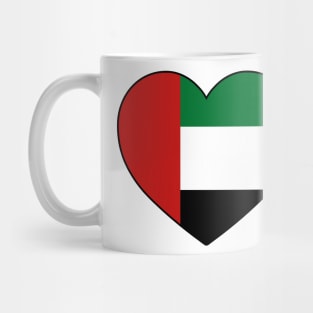 Heart - United Arab Emirates Mug